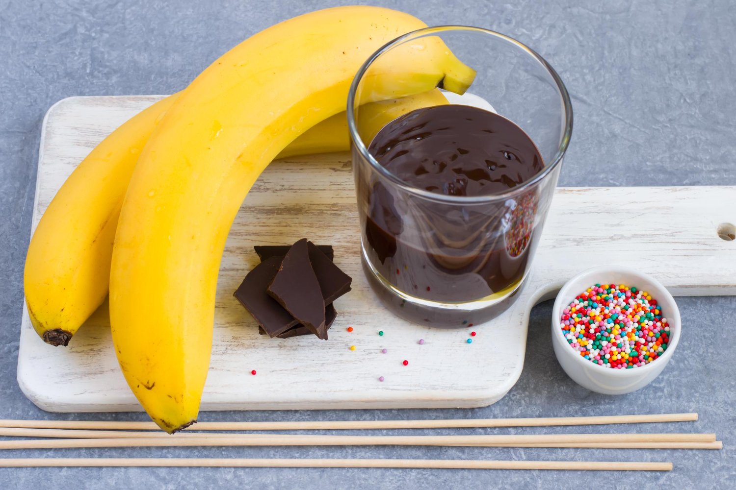 frozen banana dessert