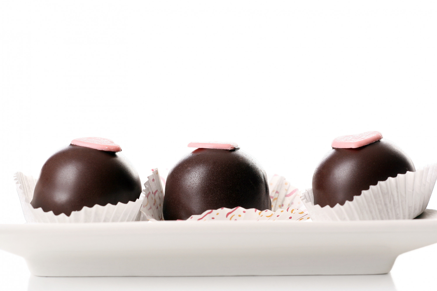 chocolate coated stuffed dates