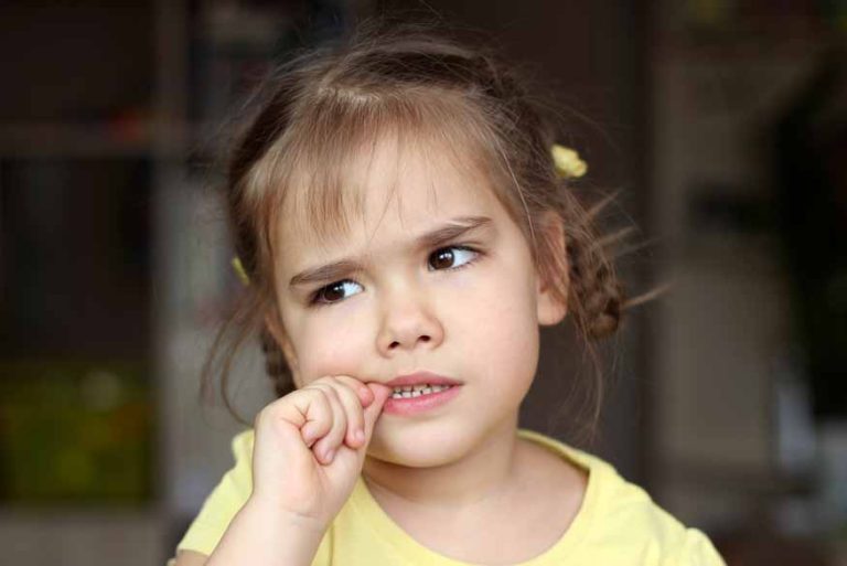 nail-biting