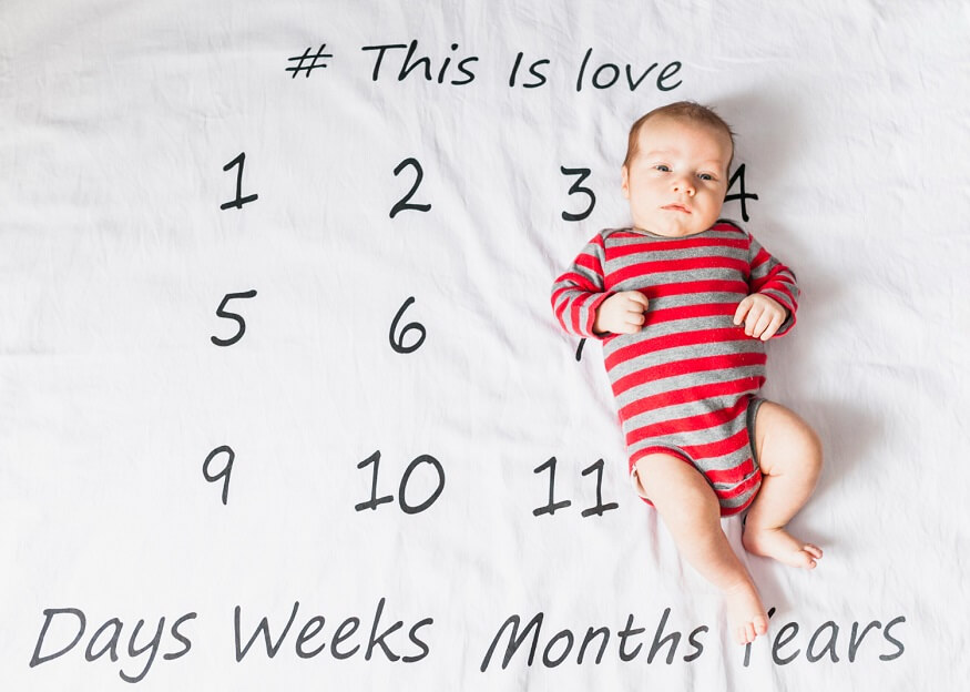 1 month best sale 10 days baby