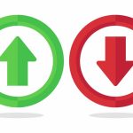 Up And Down Green And Red Arrows