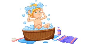 sponge-bath