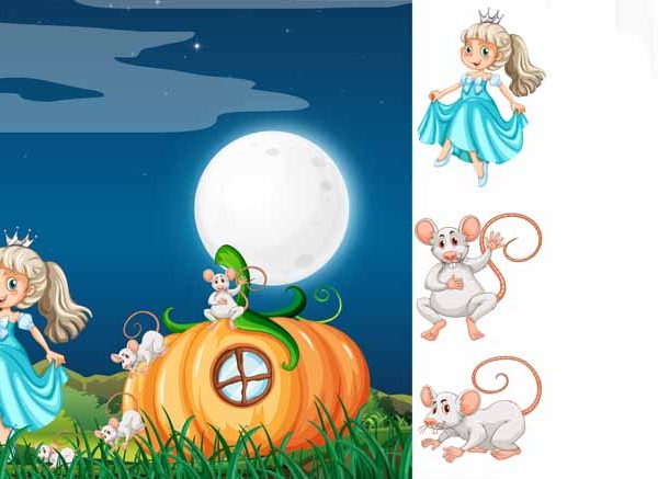 Cinderella's Story for Children With Moral