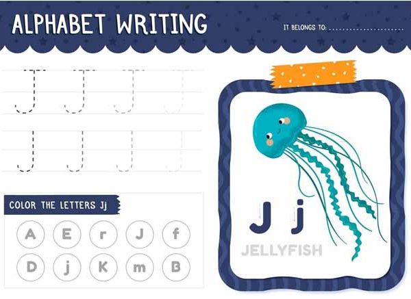 Dot to Dot A to Z Alphabet Worksheet for Kids
