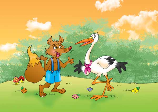 The Fox and the Stork