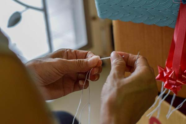 Thread the Needle-  one minute game for teachers day