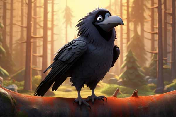 The Thirsty Crow Story For Kids
