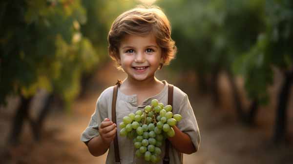 Grapes Benefits for Kids