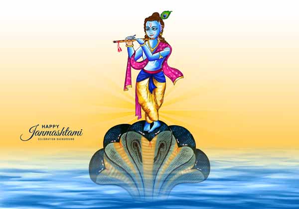 Krishna And The Serpent Kaliya
