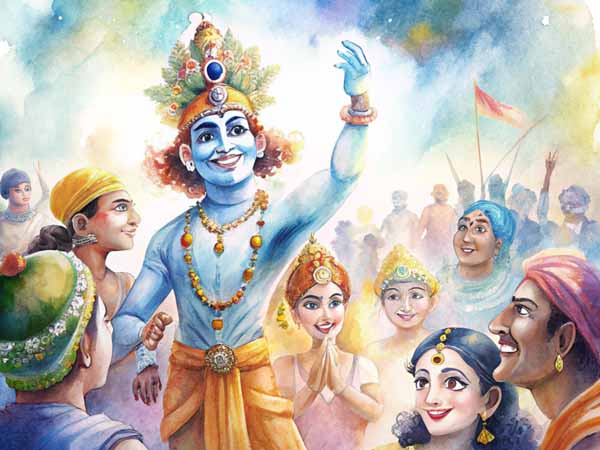 Krishna and Sudama: A Tale of Friendship