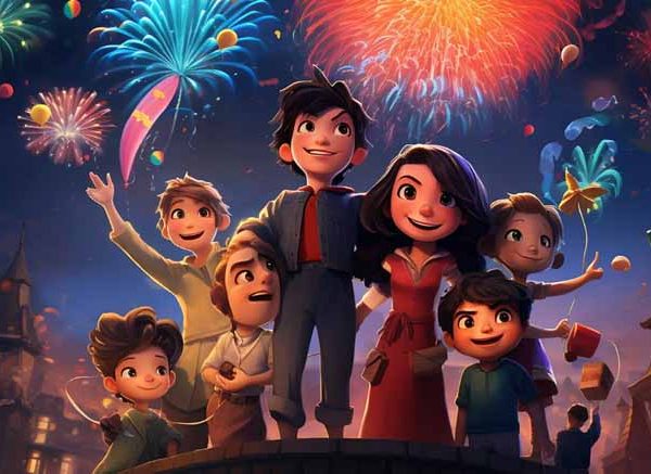 New Year Story for Kids Inspiring Tales of Hope, Fun & New Beginnings