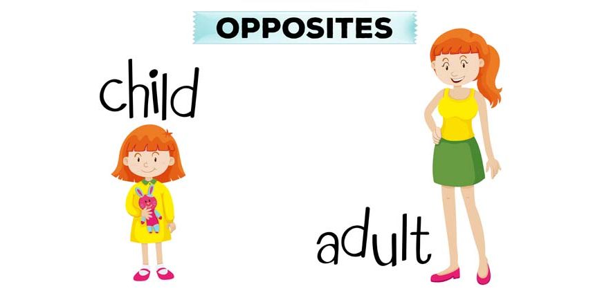 50+ easy Opposite Words for Class 1 With Easy Examples & Pictures