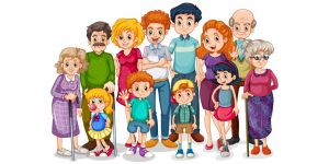 Names of Family Members in English for Kids