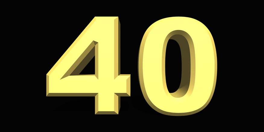 40 in Words – Write 40 in Words | 40 Spelling