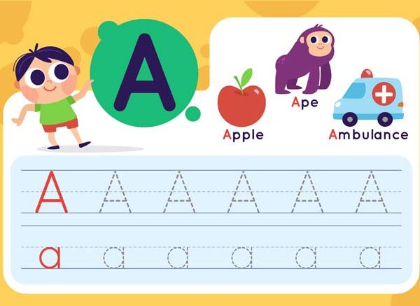 Words That Start With A - Letter A Word List for Kids