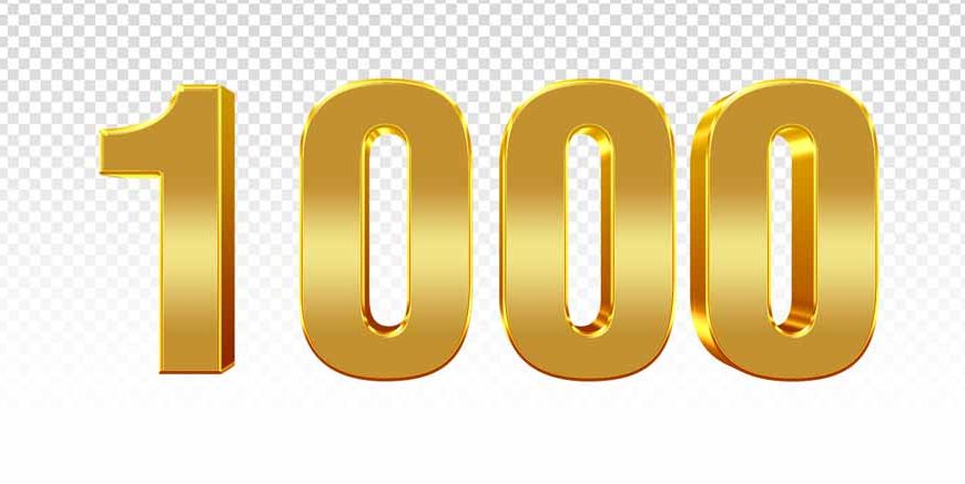 1000 in Words - Write 1000 in Words 1000 Spelling