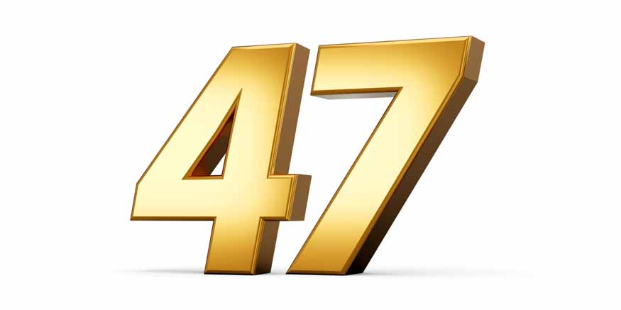 How to Write 47 in Words? | 47 Spelling in English and Hindi