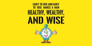Early To Bed Nursery Rhyme For Kids With Lyrics