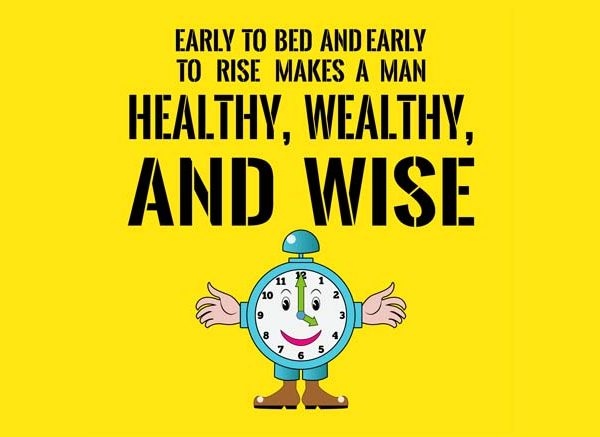 Early To Bed | Nursery Rhyme For Kids With Lyrics