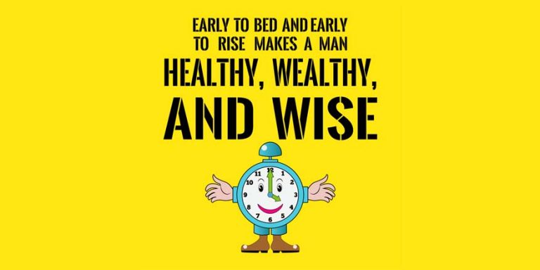 Early To Bed Nursery Rhyme For Kids With Lyrics