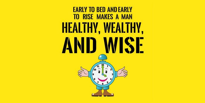 Early To Bed Nursery Rhyme For Kids With Lyrics