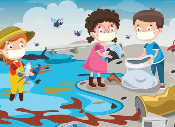 Essay On Environmental Pollution in English for Classes 1, 2, and 3 Kids