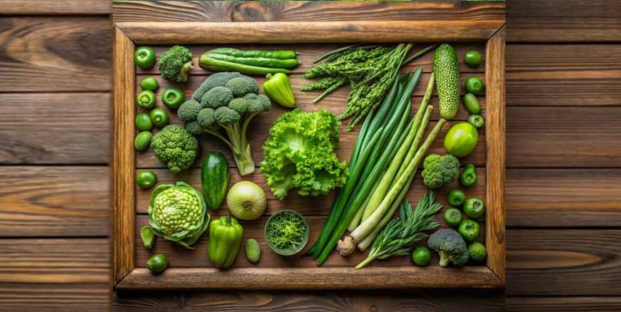 List of Green Vegetables Names For Kids