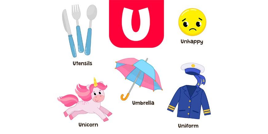 Teach Kids Words That Start With U