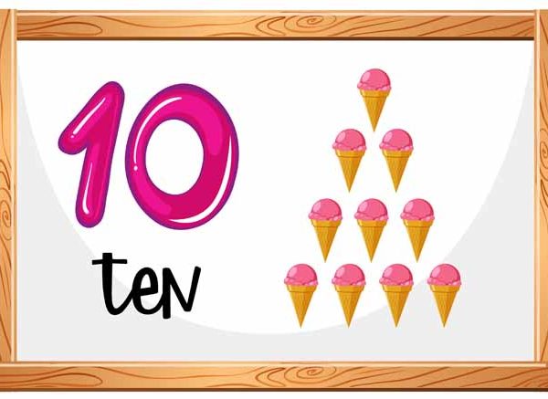 10 in Words - Write 10 in Words | 10 Spelling