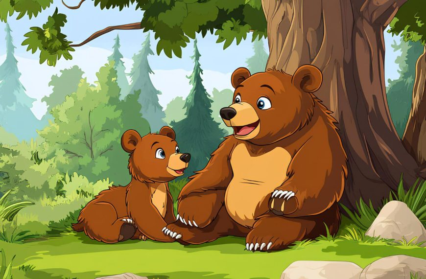 The Bear And The Two Friends Story For Children With Moral