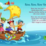 Row Row Row Your Boat Nursery Rhyme For Kids With Lyrics