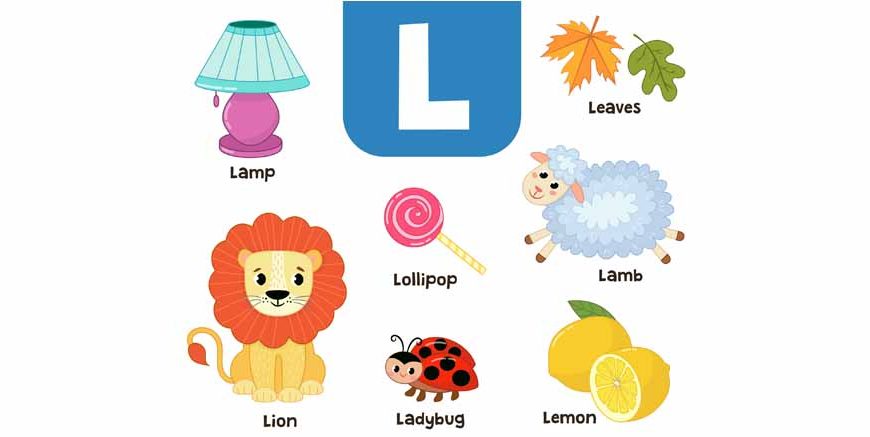 Words That Start With L - Learn L Words for Kids in English