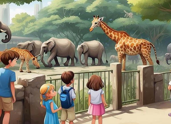 Essay On A Visit To A Zoo in English for Class 1, 2 & 3: 10 Lines, Short & Long Paragraph