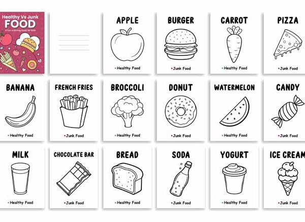 List of Fast Food Names for Kids (With Pictures)