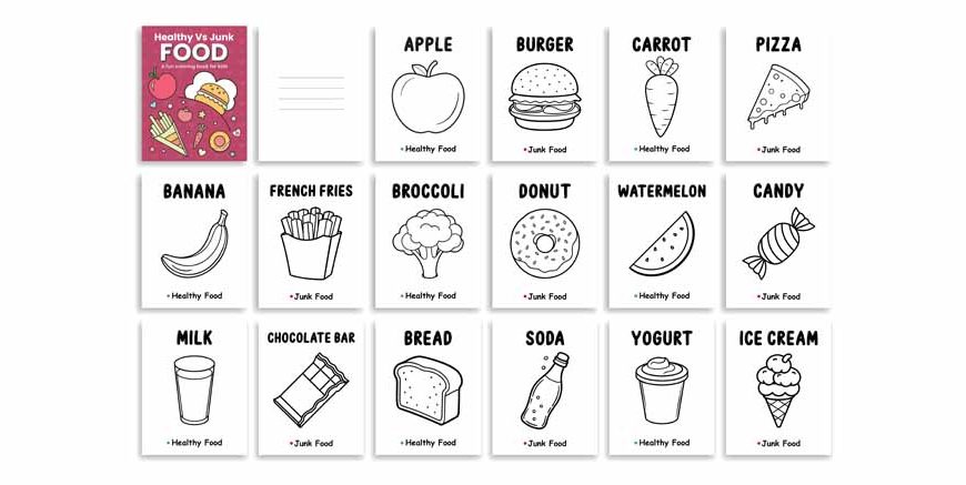 List of Fast Food Names for Kids (With Pictures)