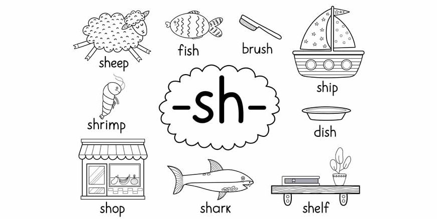 List of Words That Start With Letter 'Sh' For Children To Learn