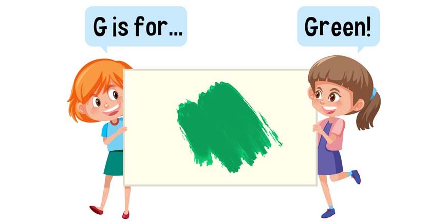 Teach Your Child About The Things That Are Green in Colour