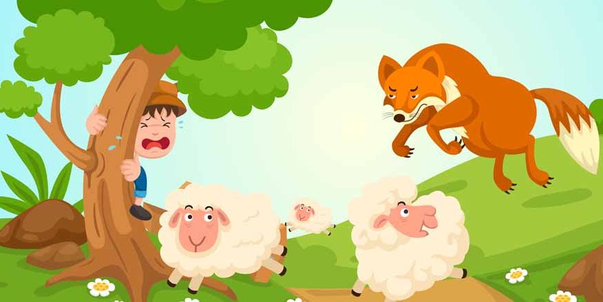 The Fox and the Goat Story for Children with Moral Lesson
