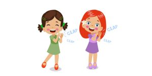 ‘Two Little Hands’ Nursery Rhyme For Kids With Lyrics