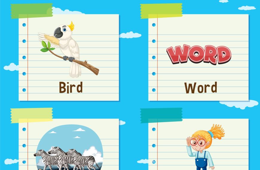 Teaching School-Related Vocabulary Words For Kids