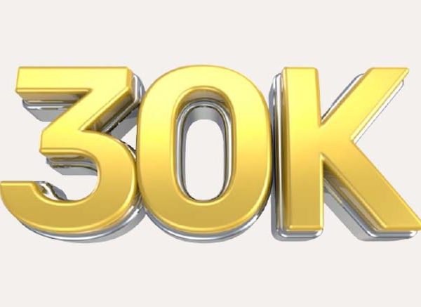 30000 in Words: The Evening This “Big” Number Stopped Looking Big