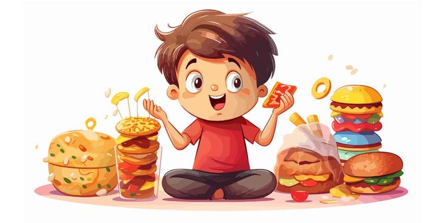 Essay on Harmful Effects of Junk Food in English for Classes 1,2,3 Children 10 Lines & Paragraph