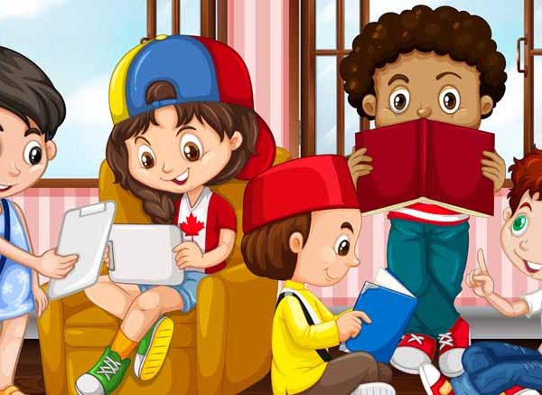 Four Friends And The Hunter” Story For Children With Moral