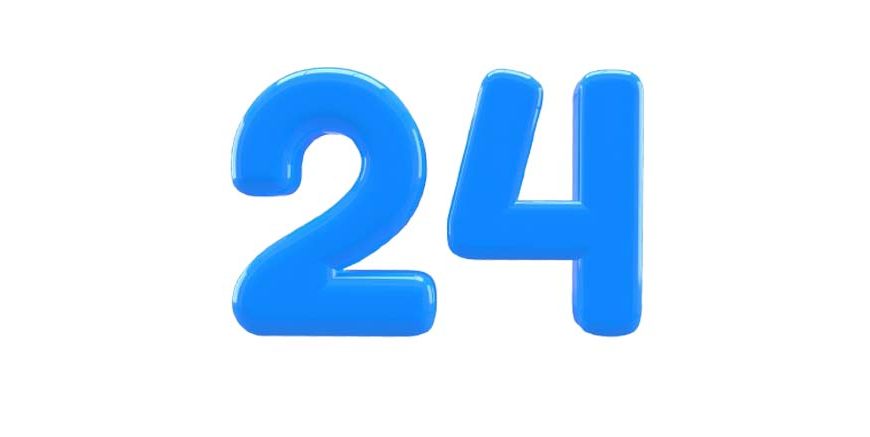 How to Write 24 in Words and 24th in English