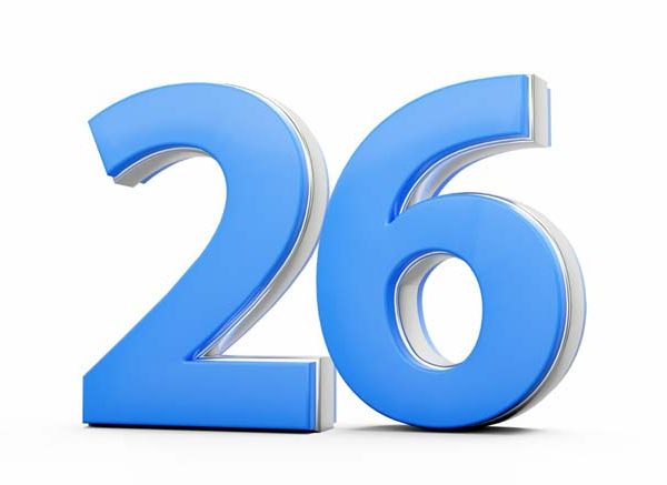 How to Write 26 in Words