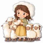Mary Had A Little Lamb Nursery Rhyme For Kids With Lyrics