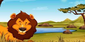 The Foolish Lion & The Clever Rabbit Story For Children
