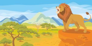 The Lion And The Cows Story For Children With Moral
