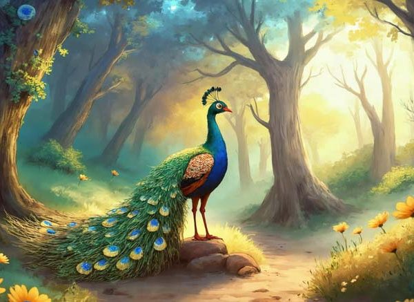 The Peacock Story For Children With Moral