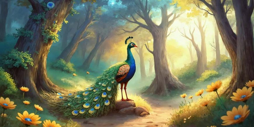 The Peacock Story For Children With Moral